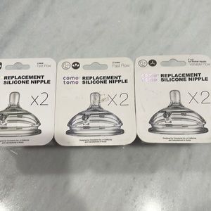 Comotomo nipples fast and variable flow New